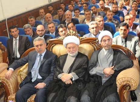 ديوان الوقف الشيعي يقيم حفلا تأبينا بمناسبة الذكرى السنوية لاستشهاد السيد محمد باقر الصدر