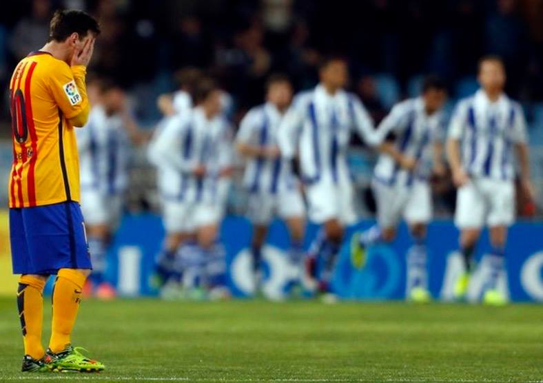 صفعة أخرى لبرشلونة .. ريال سوسيداد يفوز بهدف نظيف