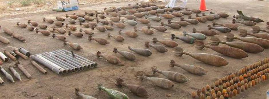 العثور على مخبأ سلاح كبير لـ"داعش" شمالي بابل