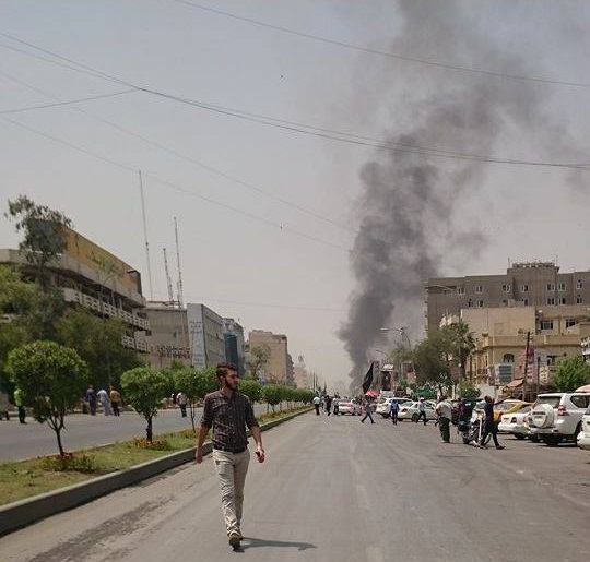 بالفيديو: لحظة انفجار الكرادة الارهابي