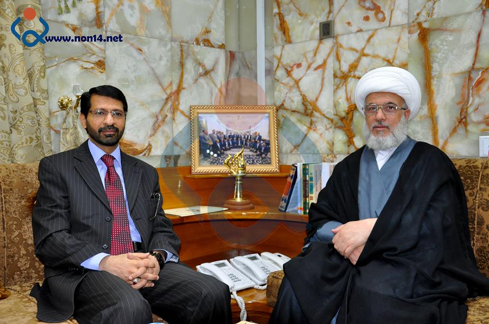 ممثل المرجع السيستاني يستقبل رئيس هيئة النزاهة والأخير يؤكد دعم المرجعية لعمل الهيئة