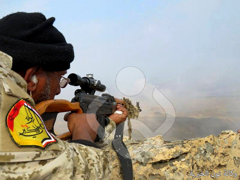 لواء علي الاكبر ينشر القناصين في كرمة الفلوجة