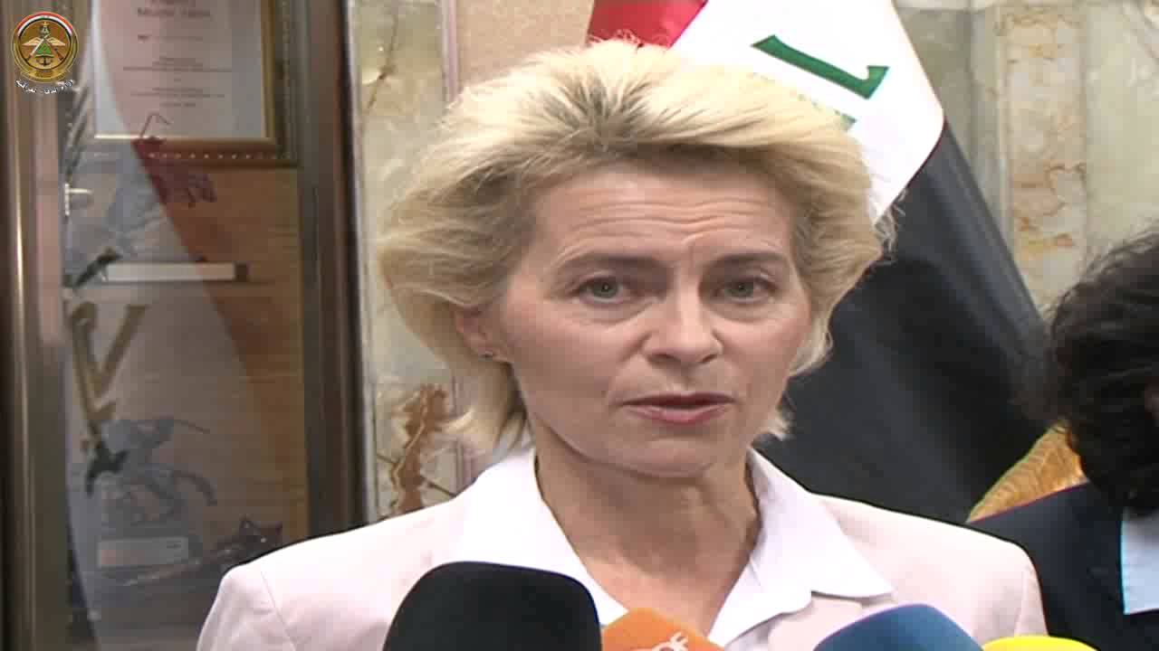 وزيرة الدفاع الايطالية تزور العراق