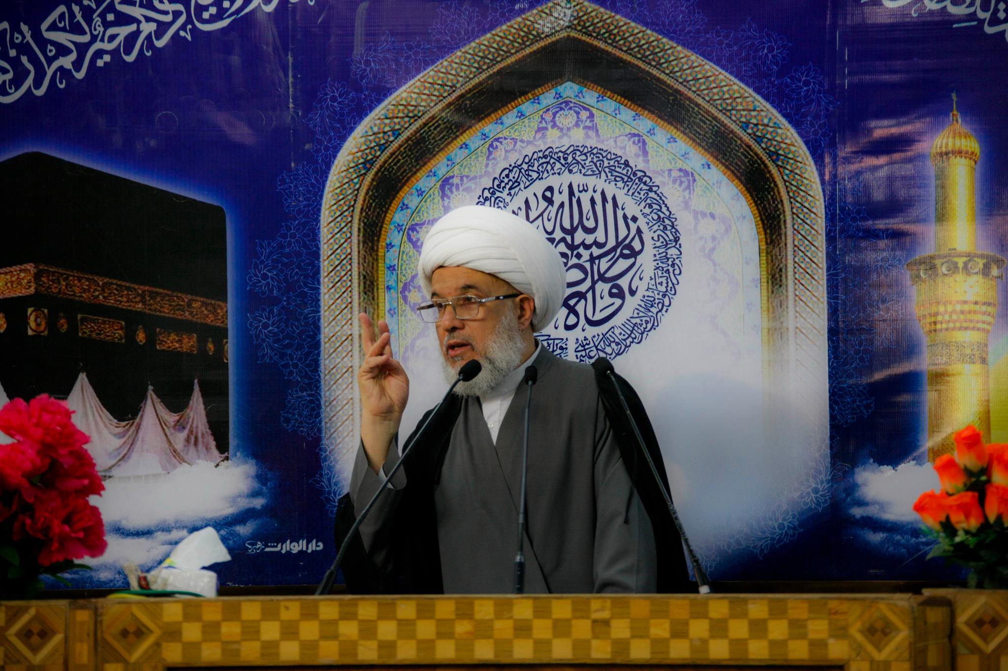 بالفيديو: ممثل المرجع السيستاني الشيخ عبدالمهدي الكربلائي يوجه رسالة لمقاتلي الحشد الشعبي