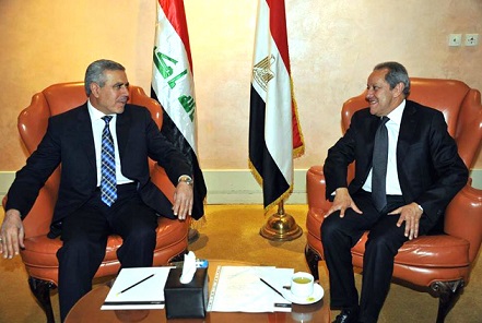 الدكتور الخزاعي يلتقي وزير الصناعة والتجارة والاستثمار المصري