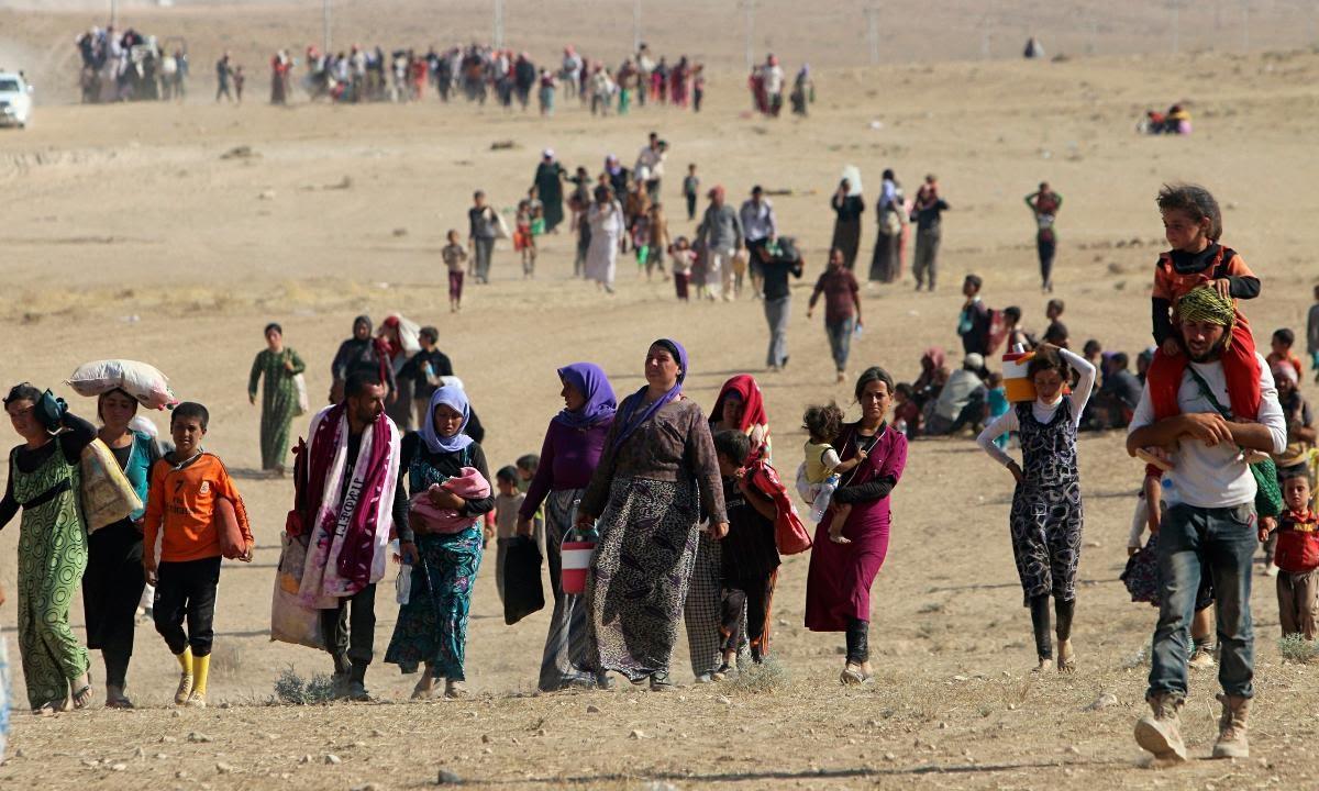 الحشد الشعبي يجلي 80 الف عائلة و200 الف رأس ماشية غرب الموصل