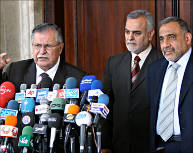 الهاشمي : طلبت شهادة طالباني وعبد المهدي  مع خمسة نواب من العراقية