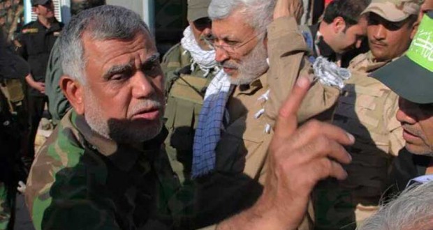 العامري والمهندس على مشارف الفلوجة للأشراف على تحريرها