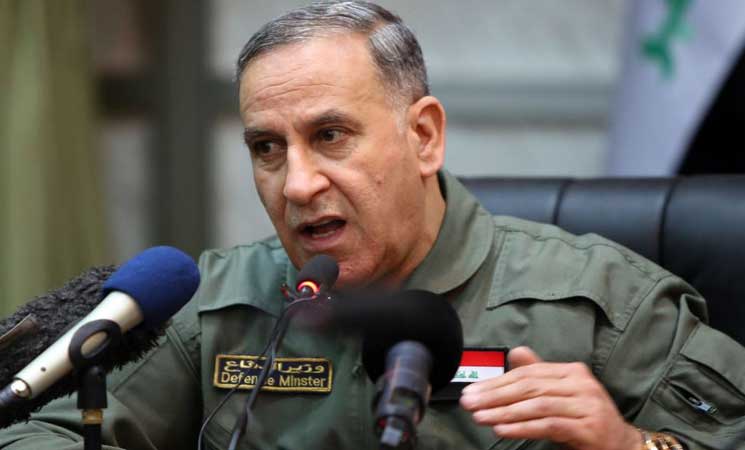وزير الدفاع : تفجيرات قضاء  بلد حصلت بسبب التقصير الأمني