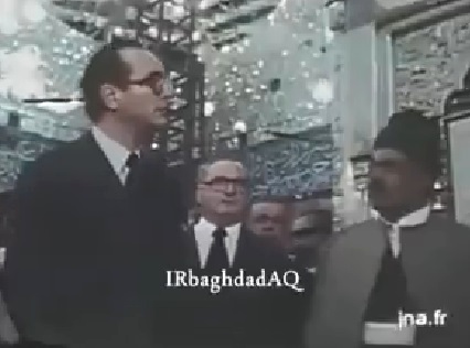 بالصور:زيارة الرئيس الفرنسي شيراك لمرقد العسكريين عام 1974 يجعل الرياض تطرد السفير الفرنسي وتتهم شيراك بالتشييع