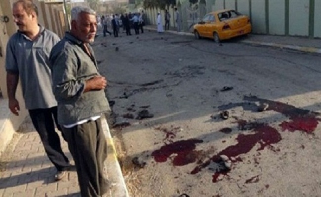مقتل واصابة 15 مدنيا في تفجير عبوتين ناسفتين في بغداد