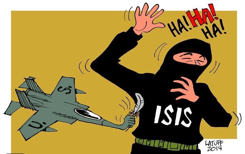 شاهد بالصورة :كيف تضرب قوات التحالف الدولي عصابات داعش