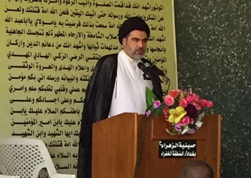 امام جمعة المنطقة الخضراء يعتبر تصريحات الناتو ليست جادة ويدعو للإسراع في المصادقة على احكام الإعدام