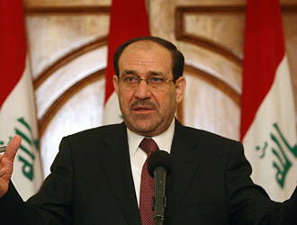 المالكي يصل محافظة كربلاء