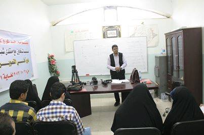 معهد الاعلام الحر يقيم دورة حول التصوير التلفزيوني في كربلاء