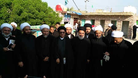تقرير مصور حول الاستعدادات الحوزوية للمشروع التبليغي في زيارة الاربعين