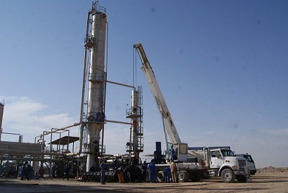 عودة  وحدة التكرير الثانية في مصفى النجف العمل بعد اجراء الصيانة الدورية لها