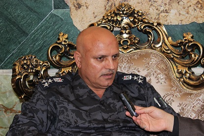 قائد شرطة النجف يكشف عن تفاصيل تحرير مخطوف وضعه خاطيفه تحت الانقاض ويؤكد وجود عمليات استباقية استعدادا لزيارة الاربعين