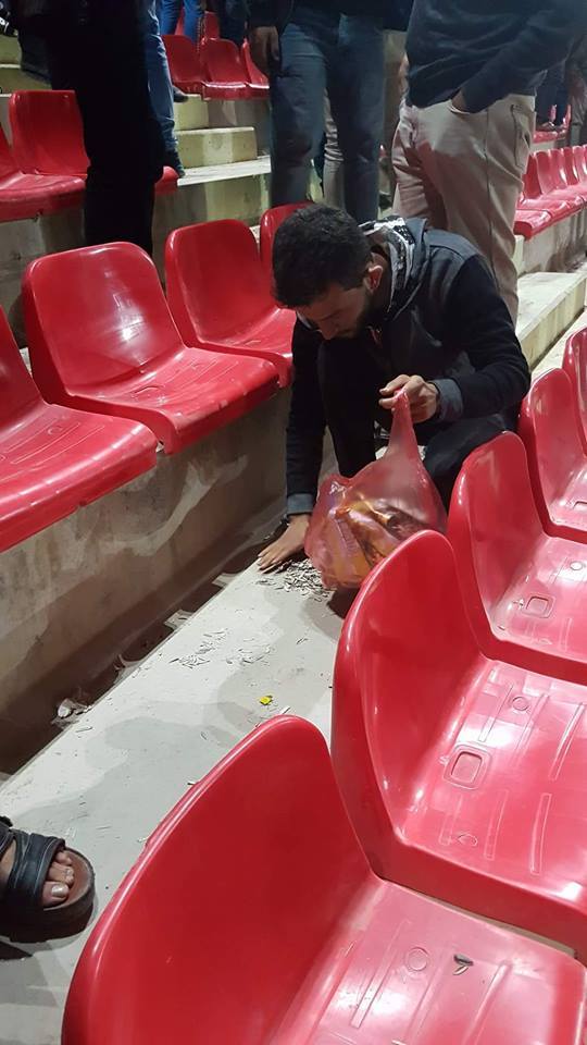 حملة لتنظيف ملعب كربلاء الدولي