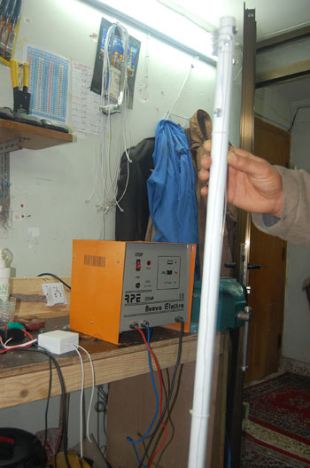 تصنيع جهاز الطوافة الأليكترونية في احد اقسام العتبة الحسينية