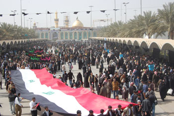 وصول مواكب الوعي الطلابي الى عتبات كربلاء المقدسة