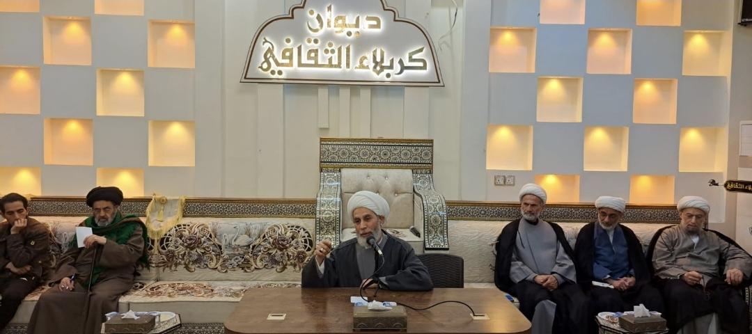 ندوة رمضانية في ديوان كربلاء الثقافي بعنوان: صلح الامام الحسن بين الالتزام النبوي والاستئثار الاموي