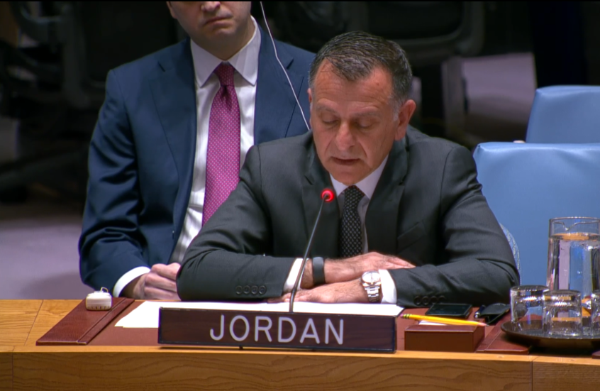 مندوب الأردن بمجلس الأمن: إسرائيل لا ترغب بإنهاء الحرب واستعادة الرهائن