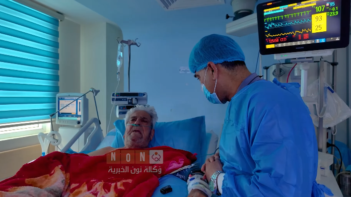 بالفيديو:الشاعر موفق محمد يتلقى العلاج في مستشفى الامام زين العابدين في كربلاء