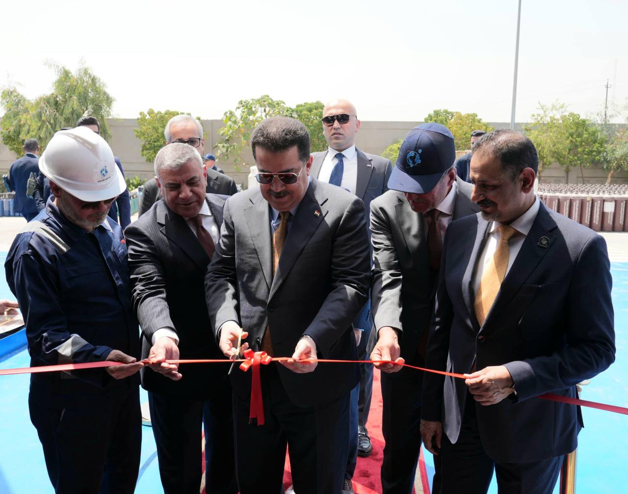 السوداني يفتتح مصنع العالمية لإنتاج الغازات الطبية والصناعية