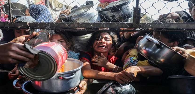 ارتفاع عدد شهداء التجويع فى غزة إلى 122