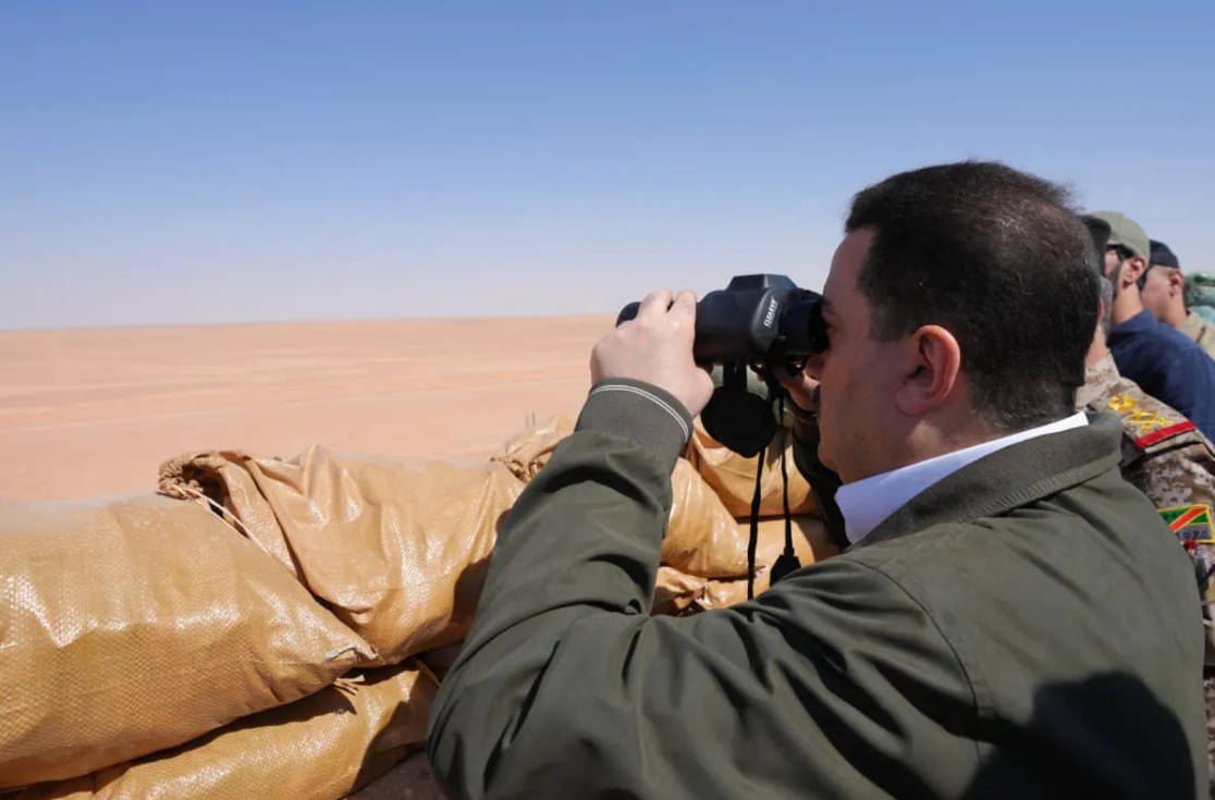 السوداني يجري زيارة ميدانية إلى وادي حوران وصحراء الأنبار