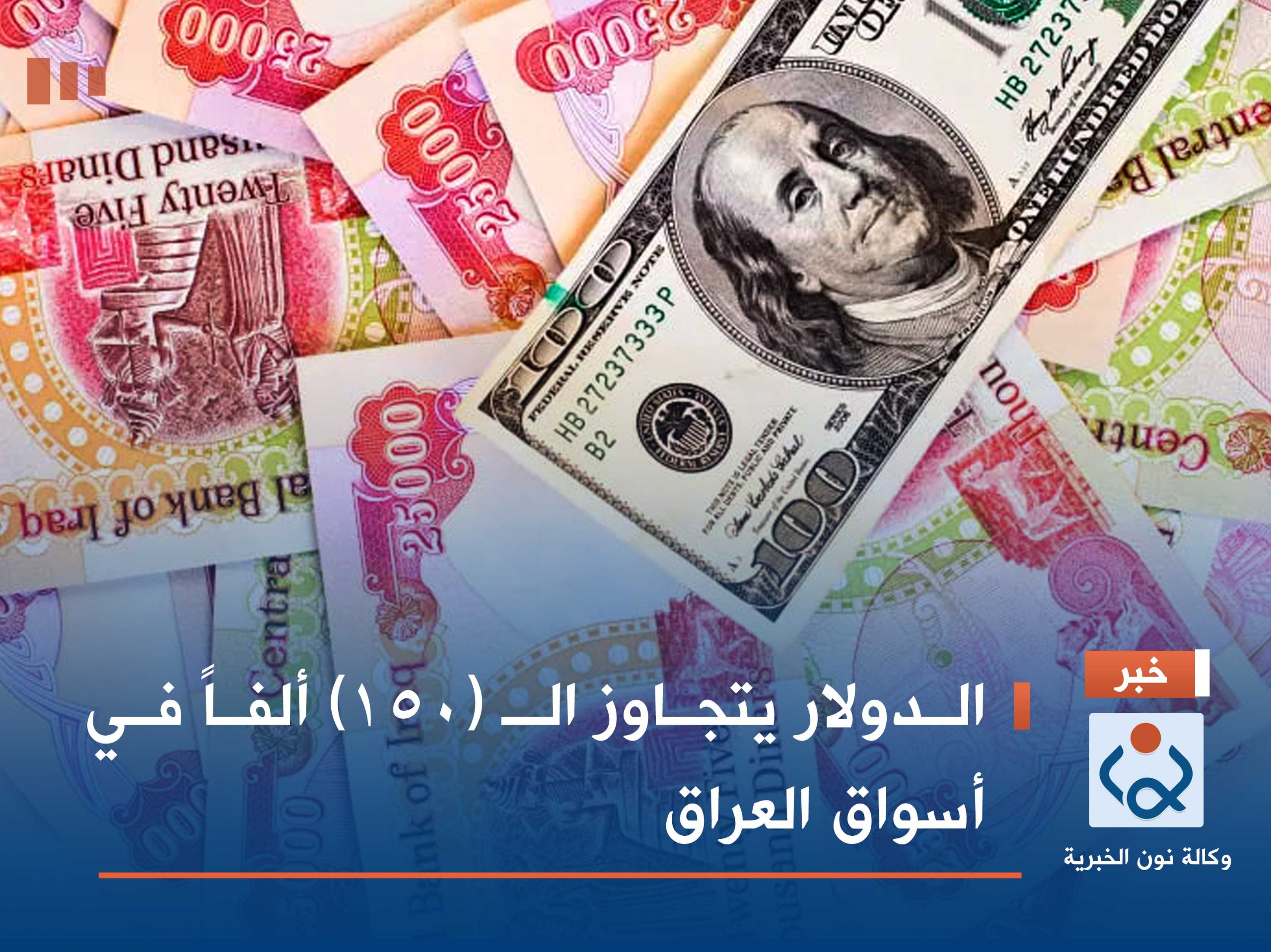 الدولار يتجاوز الـ (150) ألفاً في أسواق العراق