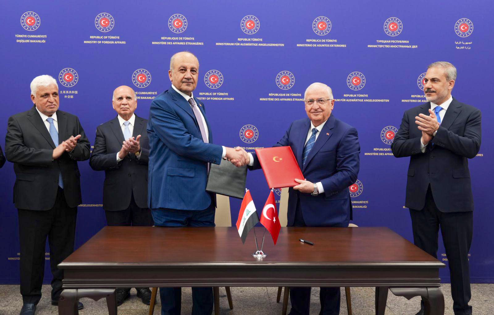 العراق وتركيا يوقعان اتفاقية للتعاون العسكري والأمني ومكافحة الإرهاب