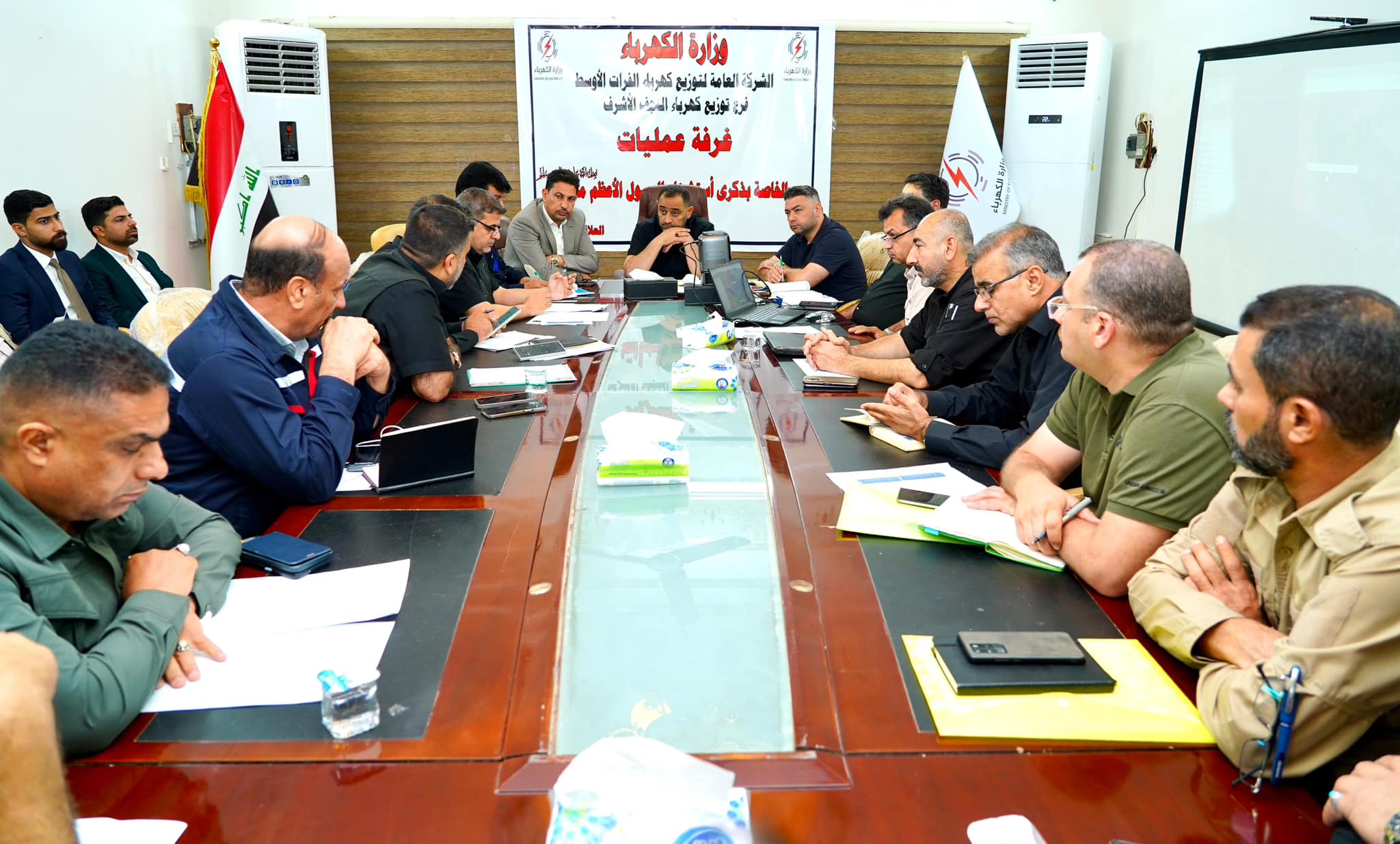  للإشراف على خطة الزيارة.. وزير الكهرباء يصل النجف الأشرف