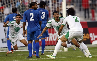 اتحاد الكرة يكافئ منتخب العراق الكروي ماليا لبلوغه نصف النهائي في خليجي21