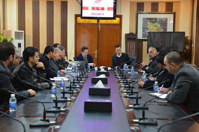 شركة امنية المانية تتقدم بعرض انشاء منظومة امنية متطورة في كربلاء