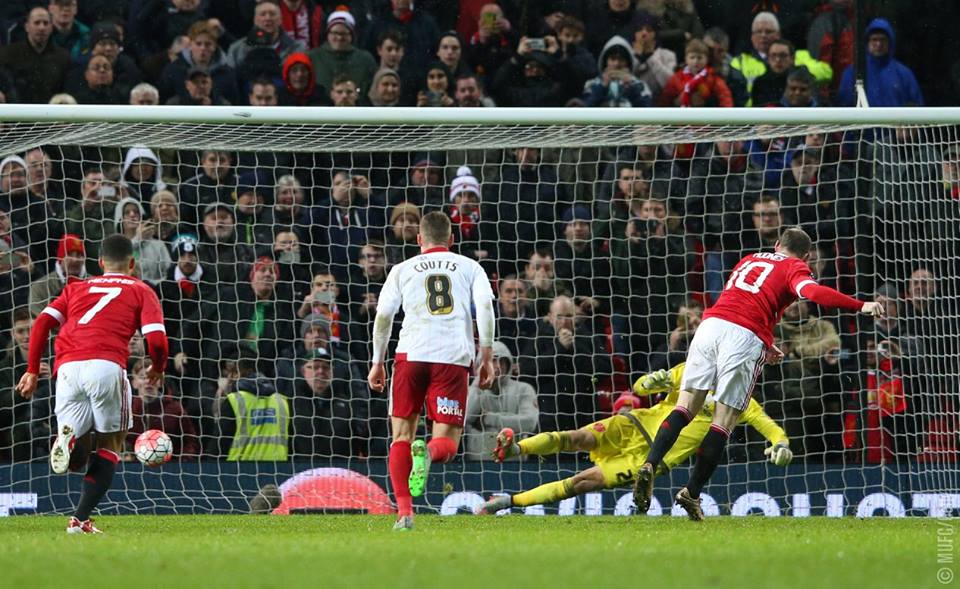 بالفيديو: روني يقود مان يونايتد للفوز في كأس الاتحاد