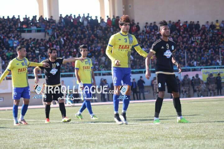 نفط ميسان ينتزع نقطتين من القوة الجوية بالتعادل السلبي بدوري الكرة