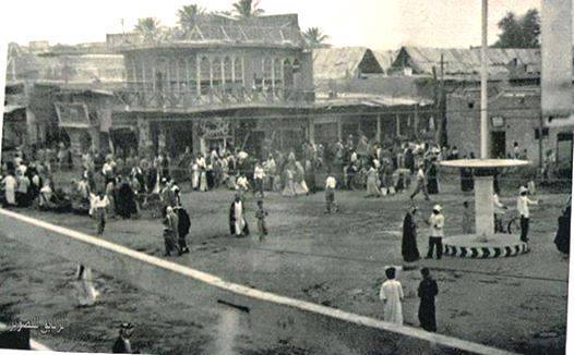 صورة ارشيفية نادره مدينة الحله مدخل سوگ المسگف عام1934