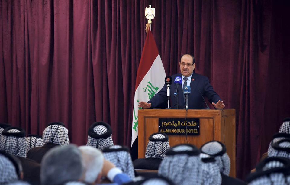المالكي: لا أمل بالانفراج دون تحقيق الوفاق السياسي