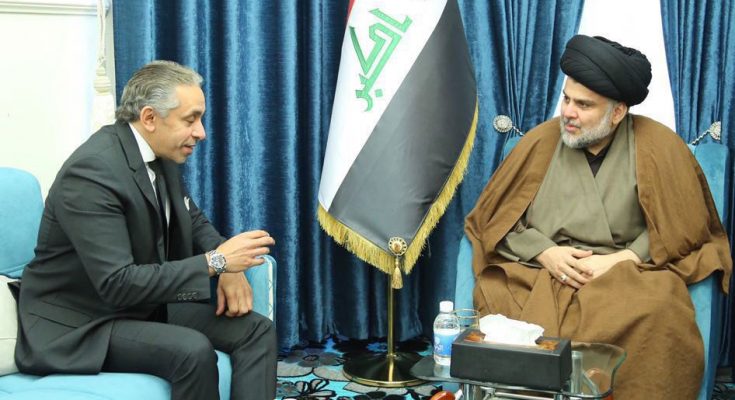 السفير المصري يزور الصدر في النجف الاشرف