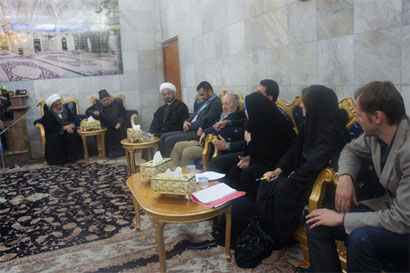 عضو البرلمان الأوربي لوكالة نون : نشكر السيد السيستاني لاستضافة الأديان الأخرى