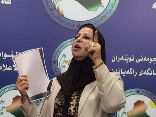عالية نصيف: الحكومة العراقية صامتة تجاه حرب لا أخلاقية من الكويت