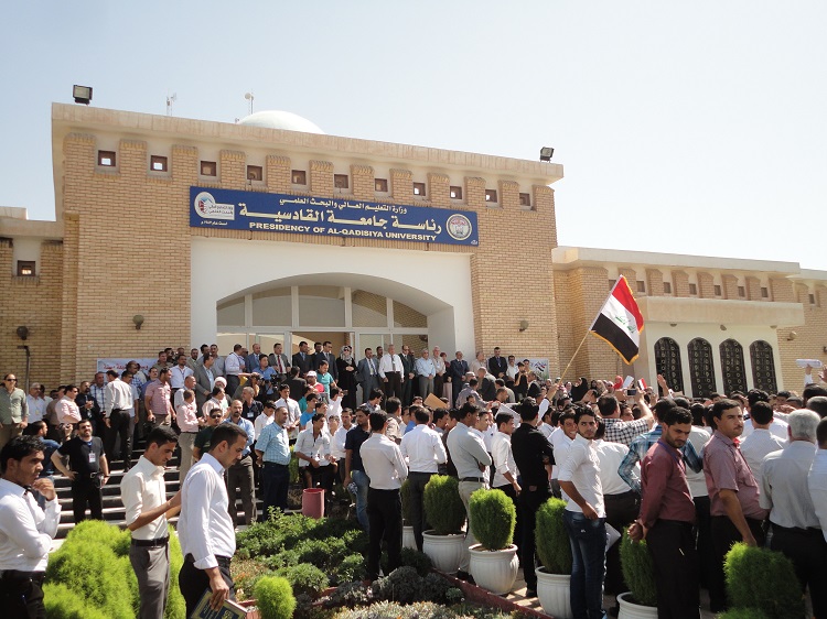 قائد شرطة الديوانية :هذا ماجرى بجامعة القادسية