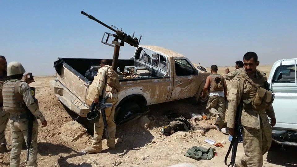 بالصور: شاهد نتيجة هجوم الدواعش على حديثة