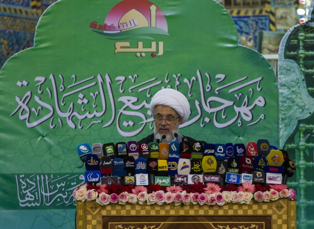 ممثل المرجع السيستاني :هذه الأسس والمقوّمات التي حفظت العراق وصانت مدننا المقدّسة