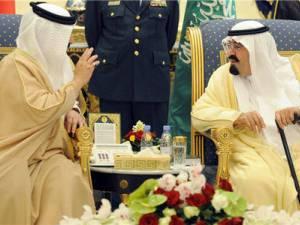 ملك البحرين  الى  السعودية