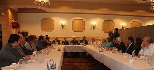 الجمعية العراقية لحقوق الانسان في الولايات المتحدة الامريكية تحتفي برئيس ائتلاف دولة القانون(مصور)