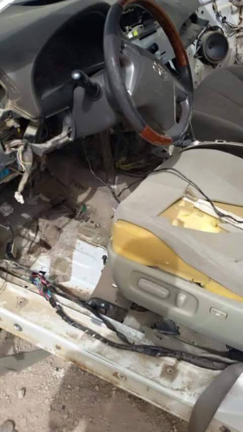 بالصور:تفكيك السيارات المفخخة التي دخلت كربلاء