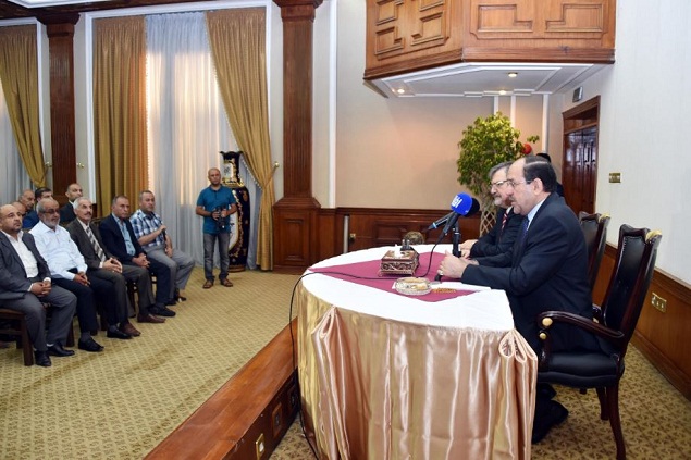 نوري المالكي يستقبل وفدا من التركمان والشبك:الموجة الطائفية بالعراق نتيجة تدخلات اجنبية